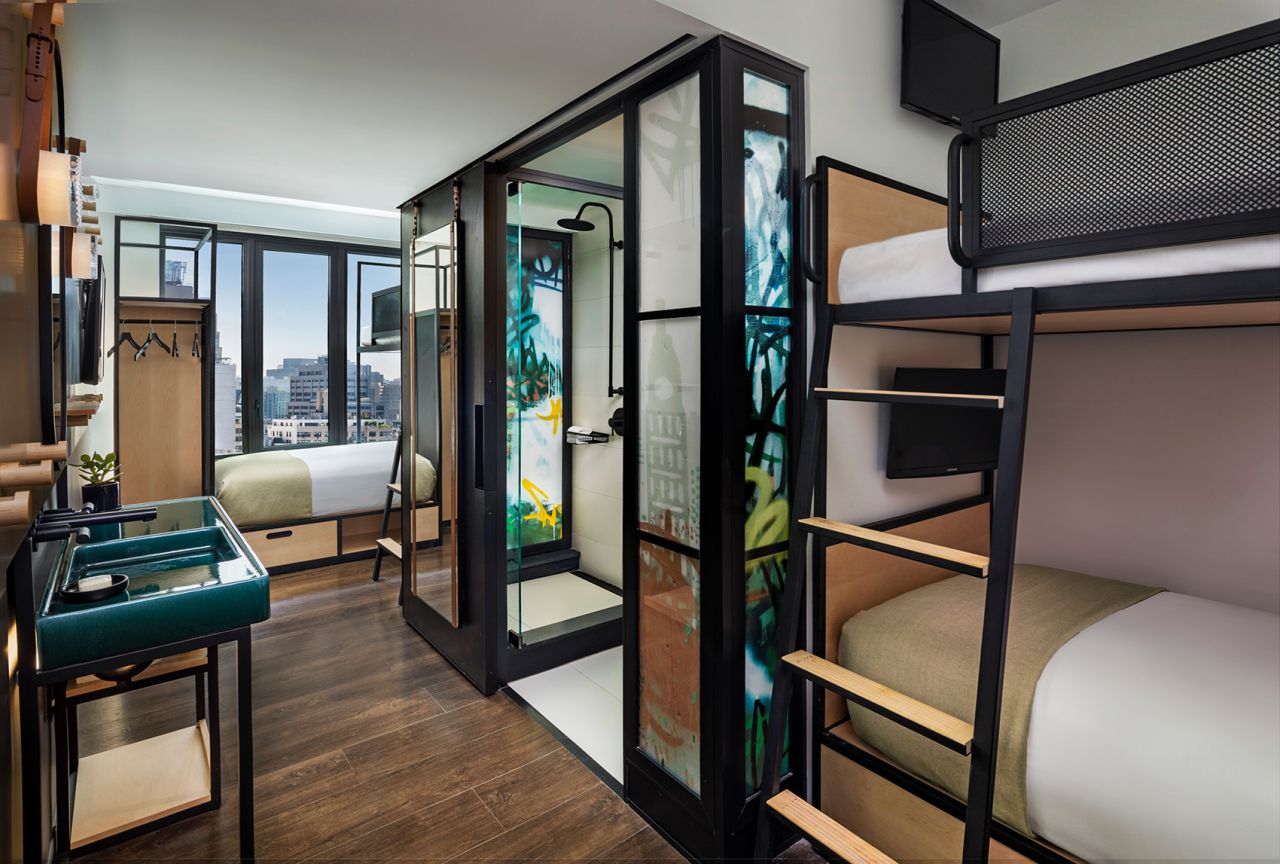 Quad Bunk Bedroom
